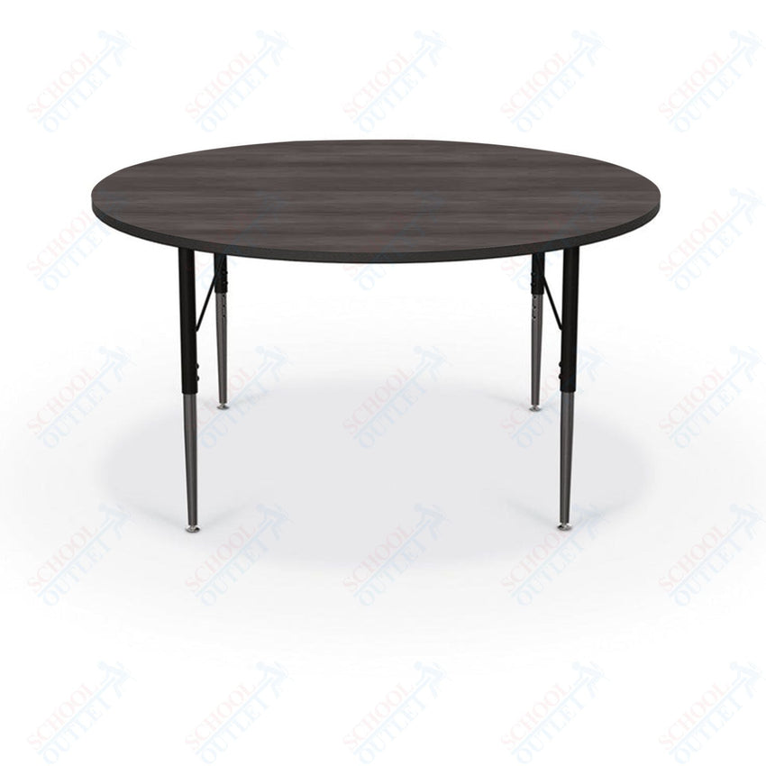 Mooreco Activity Table - 42" Round - Black Edgeband (Mooreco 90527 - P) - SchoolOutlet