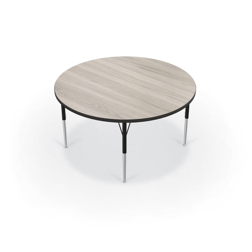 Mooreco Activity Table - 42" Round - Black Edgeband (Mooreco 90527-P) - SchoolOutlet