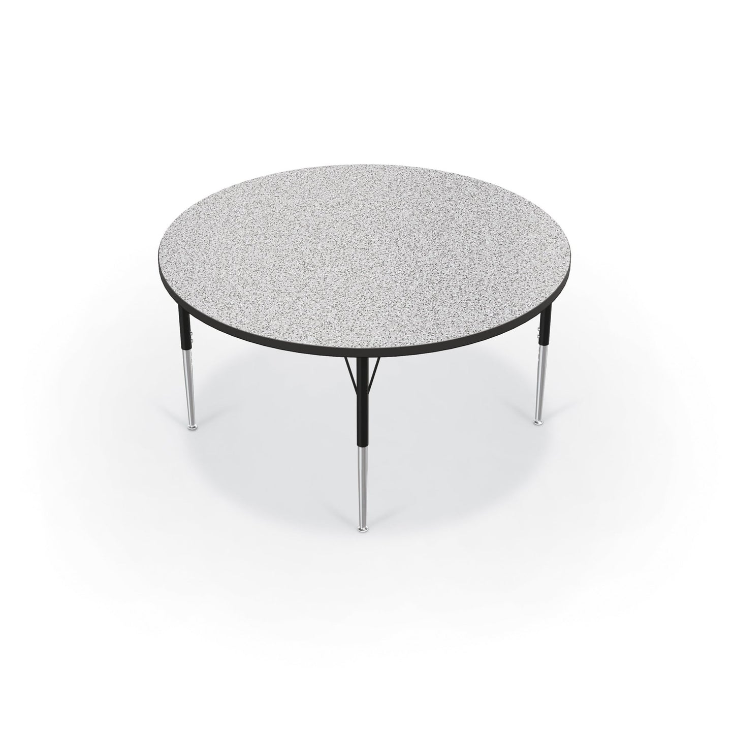 Mooreco Activity Table - 48" Round - Black Edgeband (Mooreco 90527-Q) - SchoolOutlet