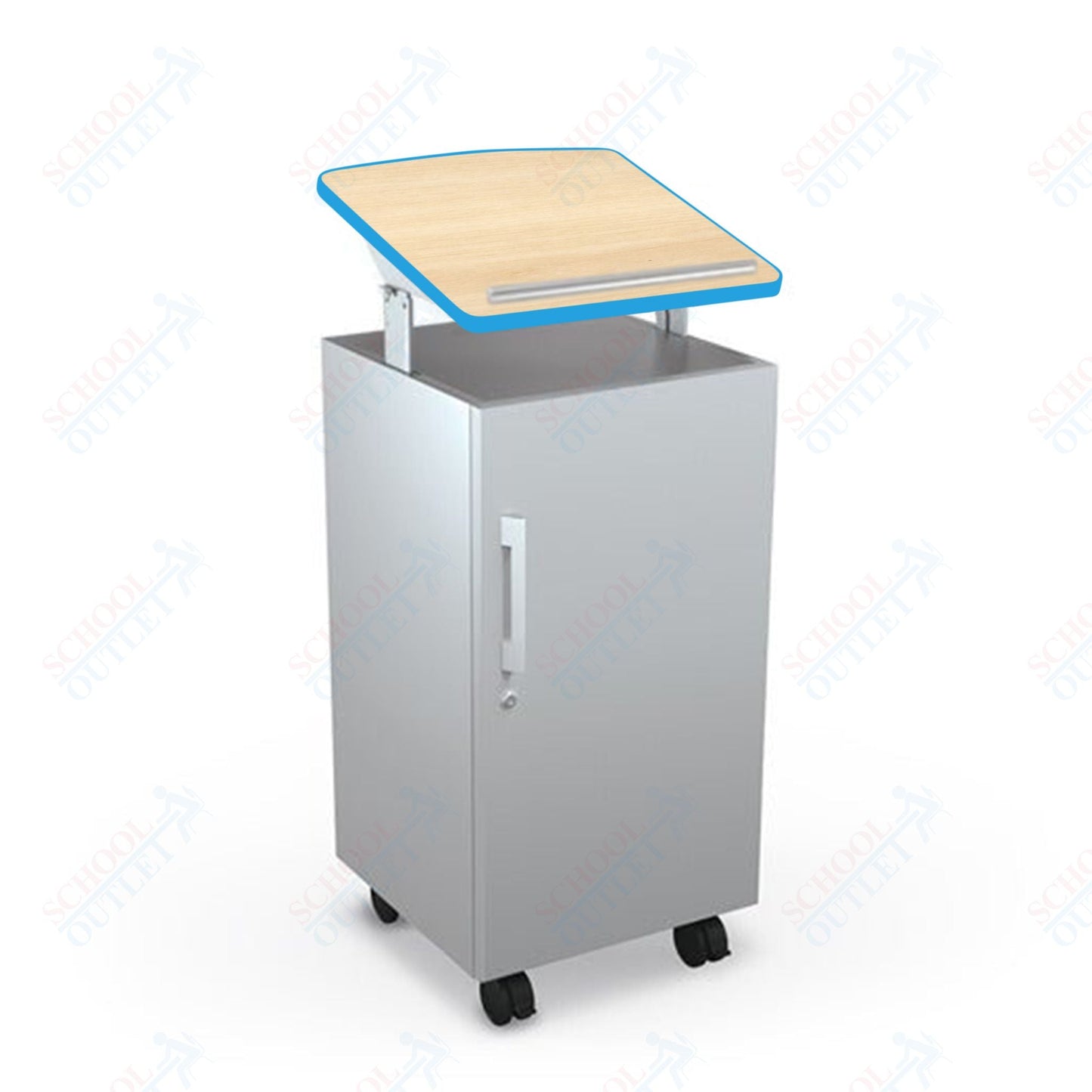 Mooreco Avid Podium - 43" - 49"H x 19.8"W x 20.8"D (Mooreco 91198) - SchoolOutlet
