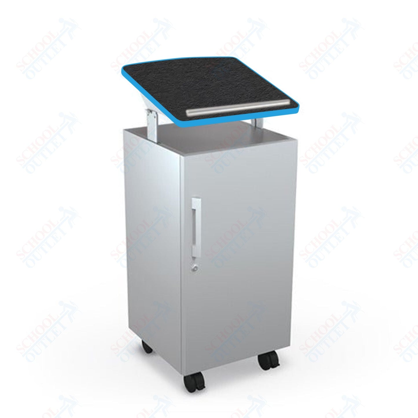 Mooreco Avid Podium - 43" - 49"H x 19.8"W x 20.8"D (Mooreco 91198) - SchoolOutlet