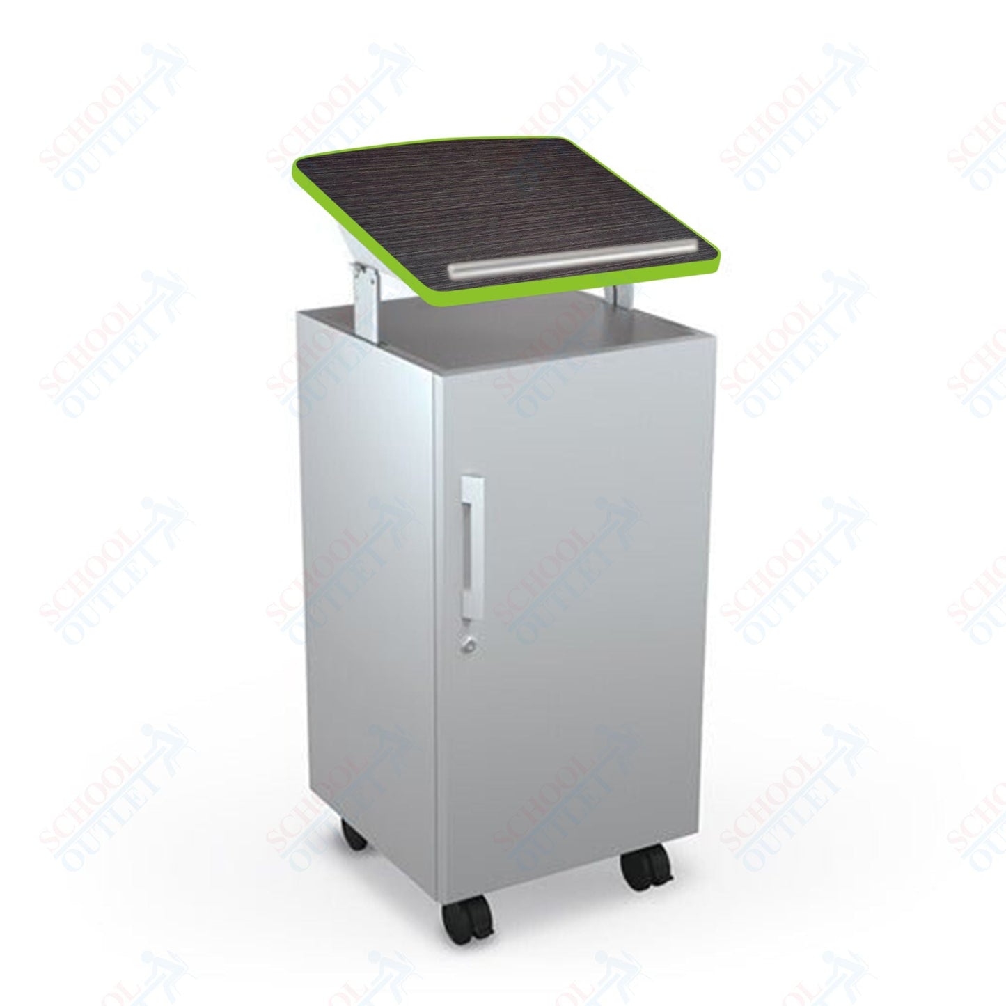 Mooreco Avid Podium - 43" - 49"H x 19.8"W x 20.8"D (Mooreco 91198) - SchoolOutlet