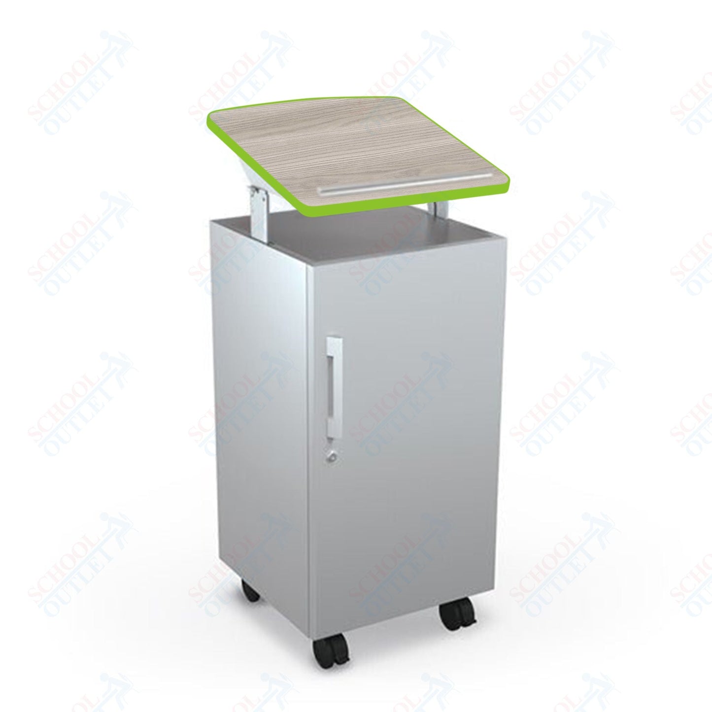 Mooreco Avid Podium - 43" - 49"H x 19.8"W x 20.8"D (Mooreco 91198) - SchoolOutlet