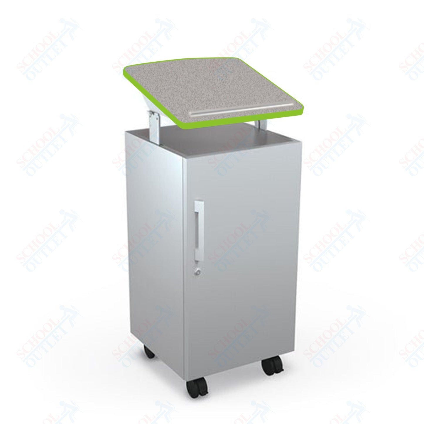 Mooreco Avid Podium - 43" - 49"H x 19.8"W x 20.8"D (Mooreco 91198) - SchoolOutlet