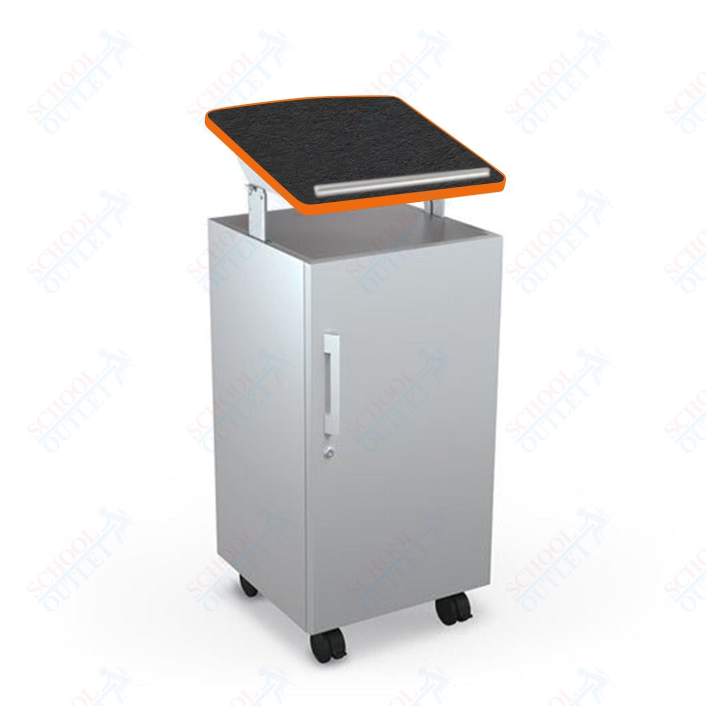 Mooreco Avid Podium - 43" - 49"H x 19.8"W x 20.8"D (Mooreco 91198) - SchoolOutlet