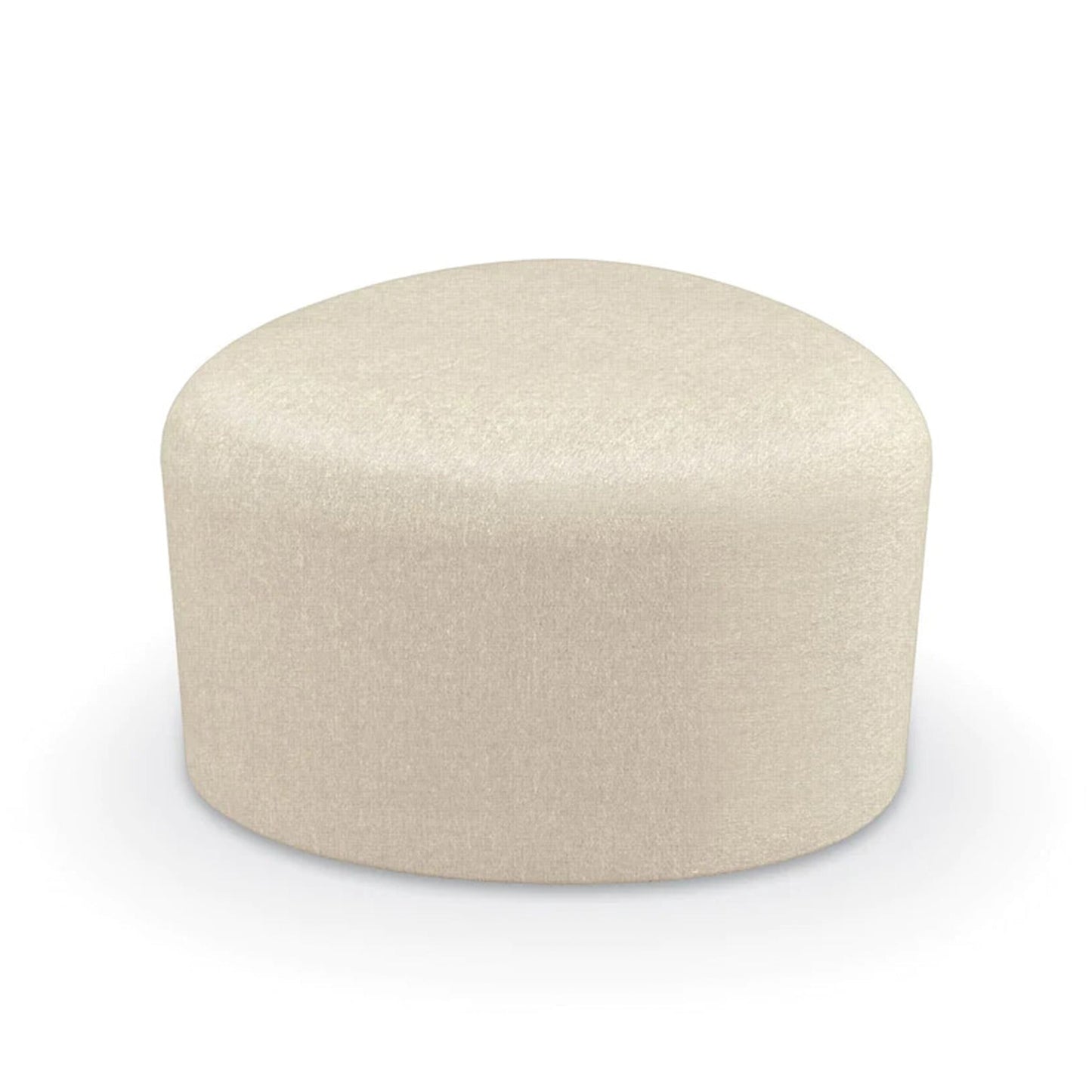 Mooreco Akt Soft Seating Lounge Small Ottoman - Grade 02 Fabric and Powder Coated Sled Legs - SchoolOutlet