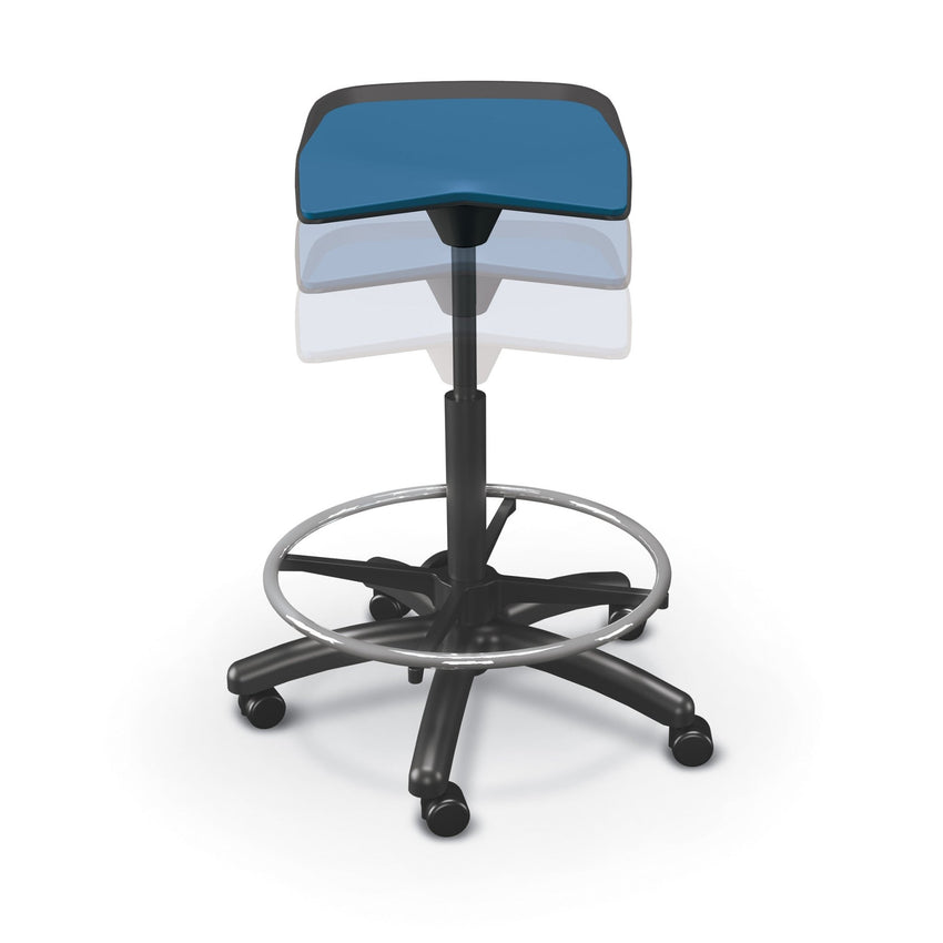 MooreCo Elate Drafing Stool 23" - 33" H (MOR - ESTXCX) - SchoolOutlet