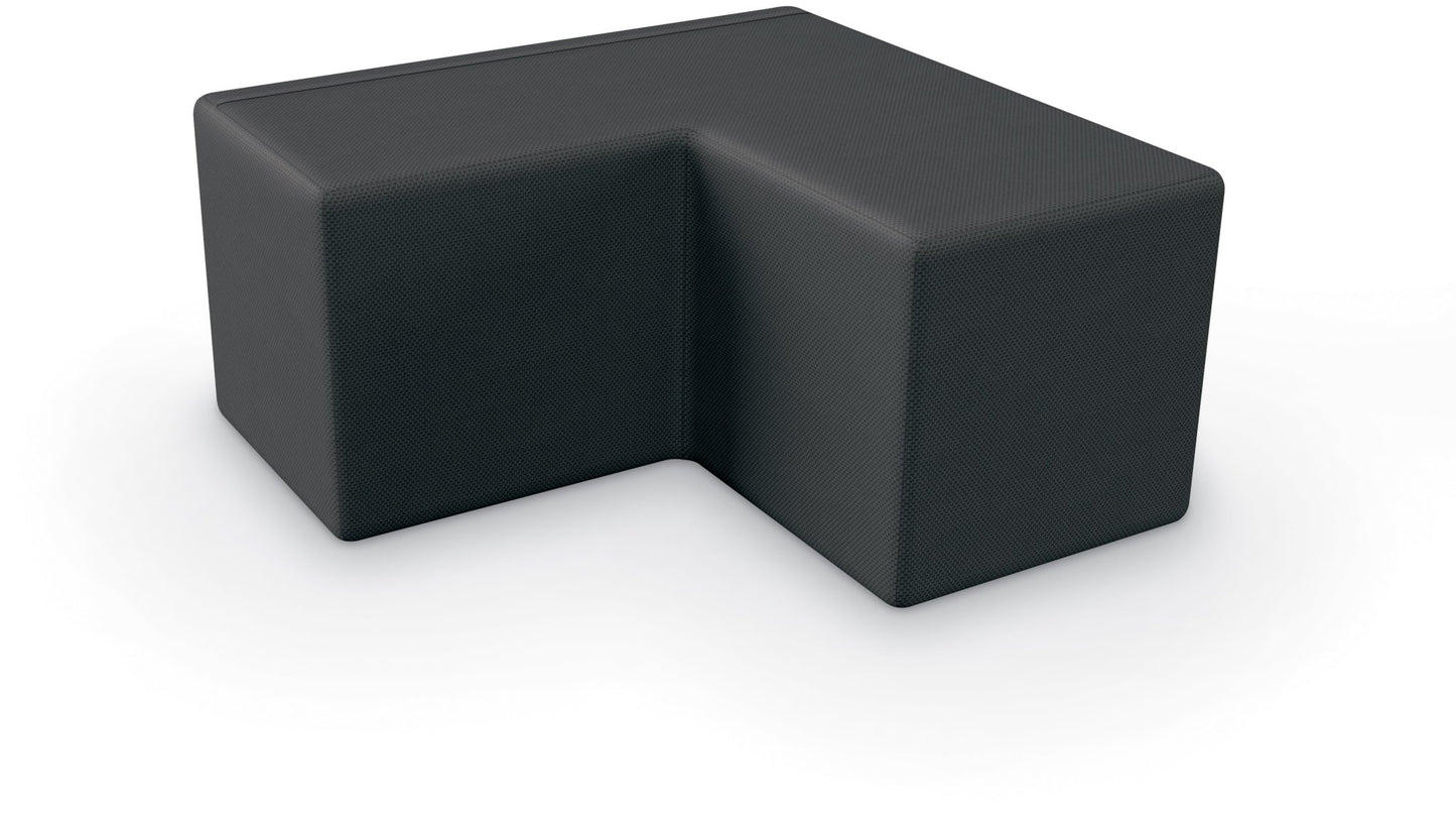 Tinker All Foam Soft Seating, Comfy Block V Shaped Ottoman by MooreCo - SchoolOutlet