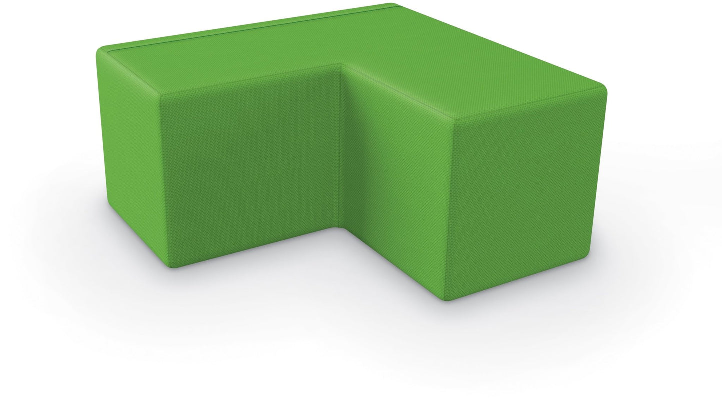 Tinker All Foam Soft Seating, Comfy Block V Shaped Ottoman by MooreCo - SchoolOutlet