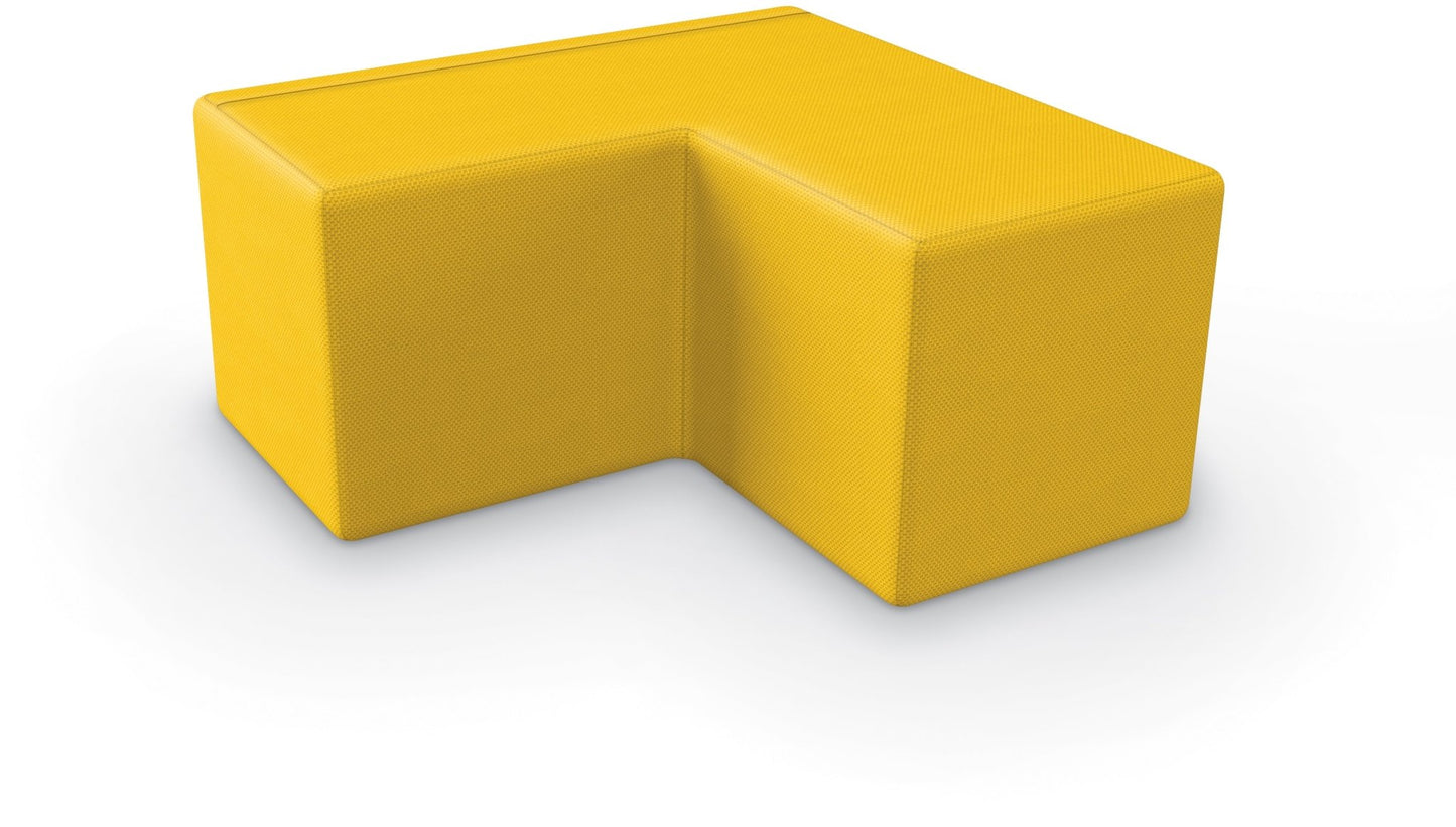 Tinker All Foam Soft Seating, Comfy Block V Shaped Ottoman by MooreCo - SchoolOutlet