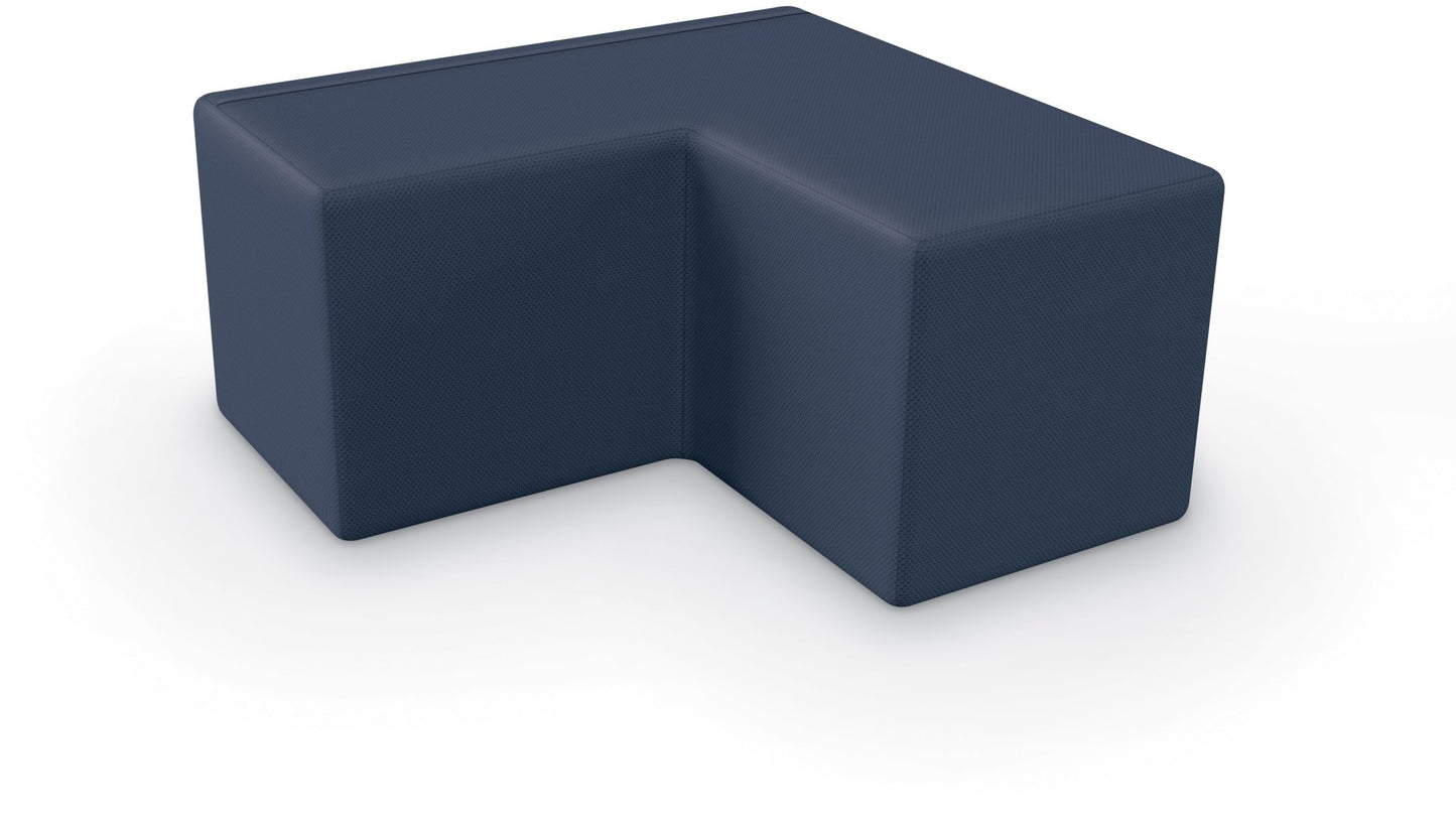 Tinker All Foam Soft Seating, Comfy Block V Shaped Ottoman by MooreCo - SchoolOutlet