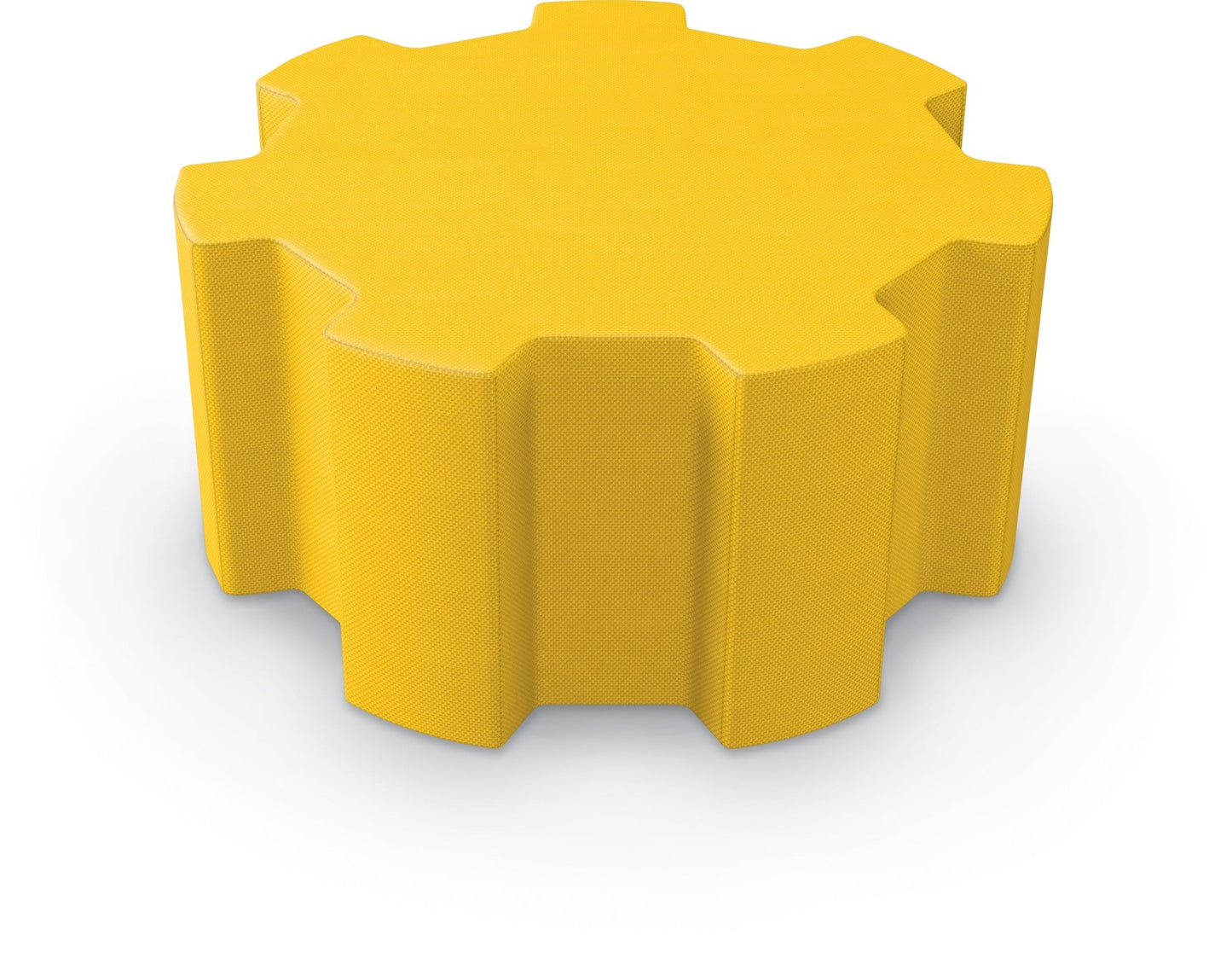 Tinker All Foam Soft Seating, Medium Weel Shaped Ottoman by MooreCo - SchoolOutlet