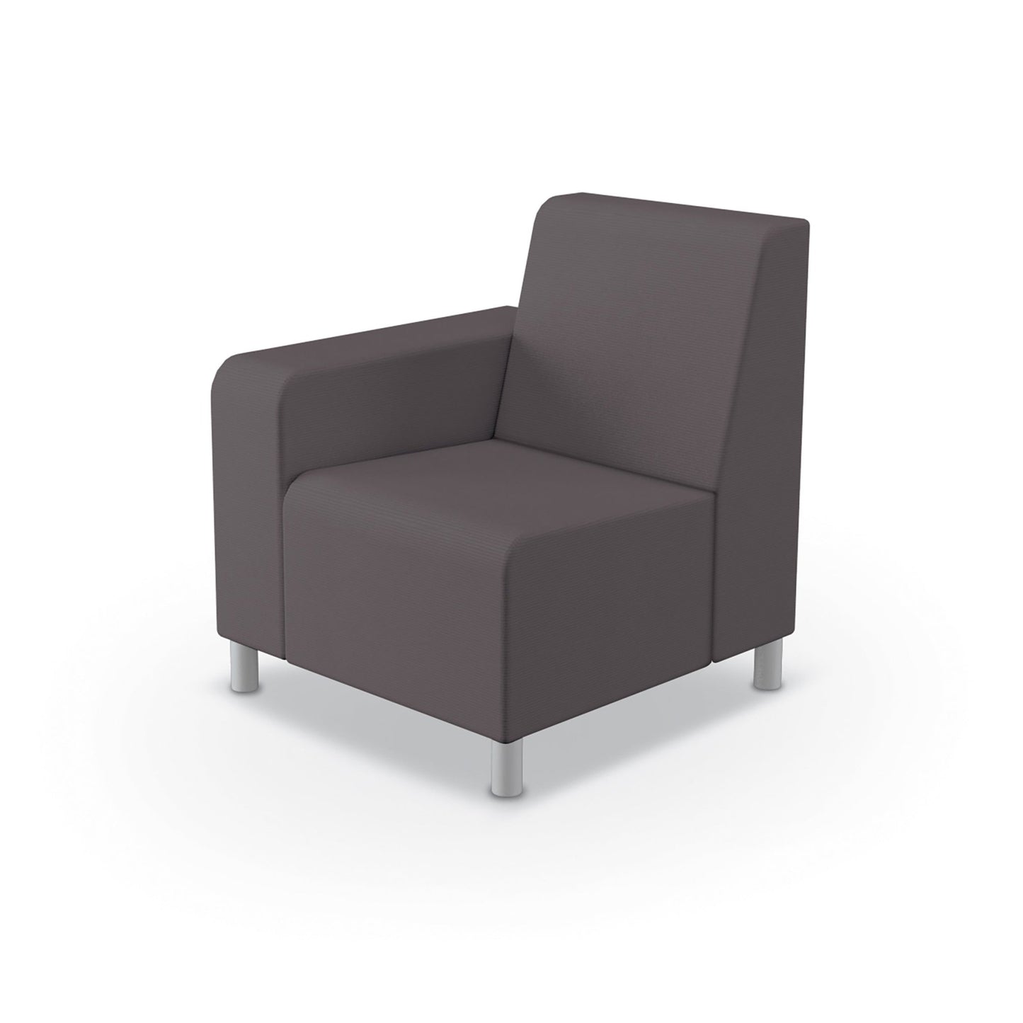 Mooreco Phoeby Outdoor Soft Seating - Lounge Right Arm - 18" Seat Height (PBA0R1L) - SchoolOutlet