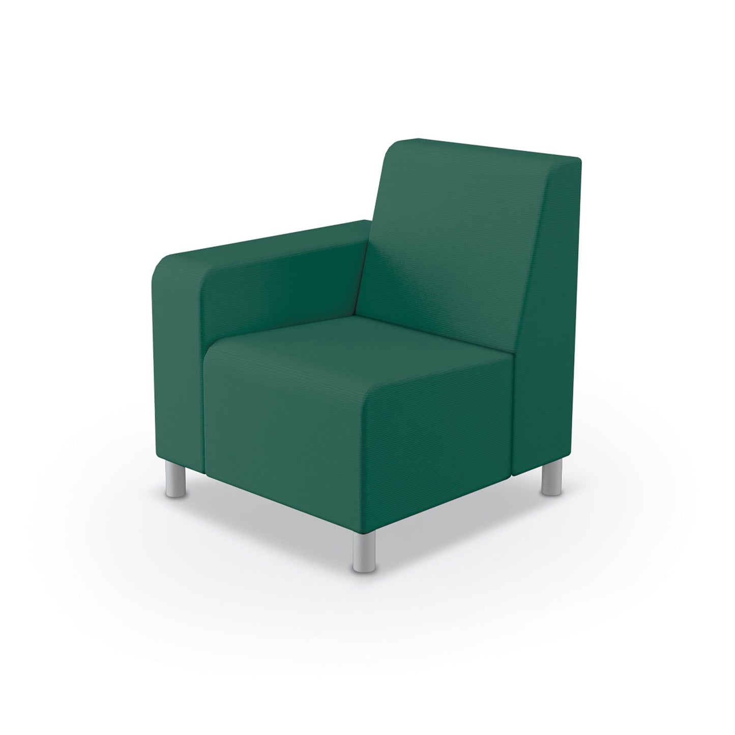 Mooreco Phoeby Outdoor Soft Seating - Lounge Right Arm - 18" Seat Height (PBA0R1L) - SchoolOutlet