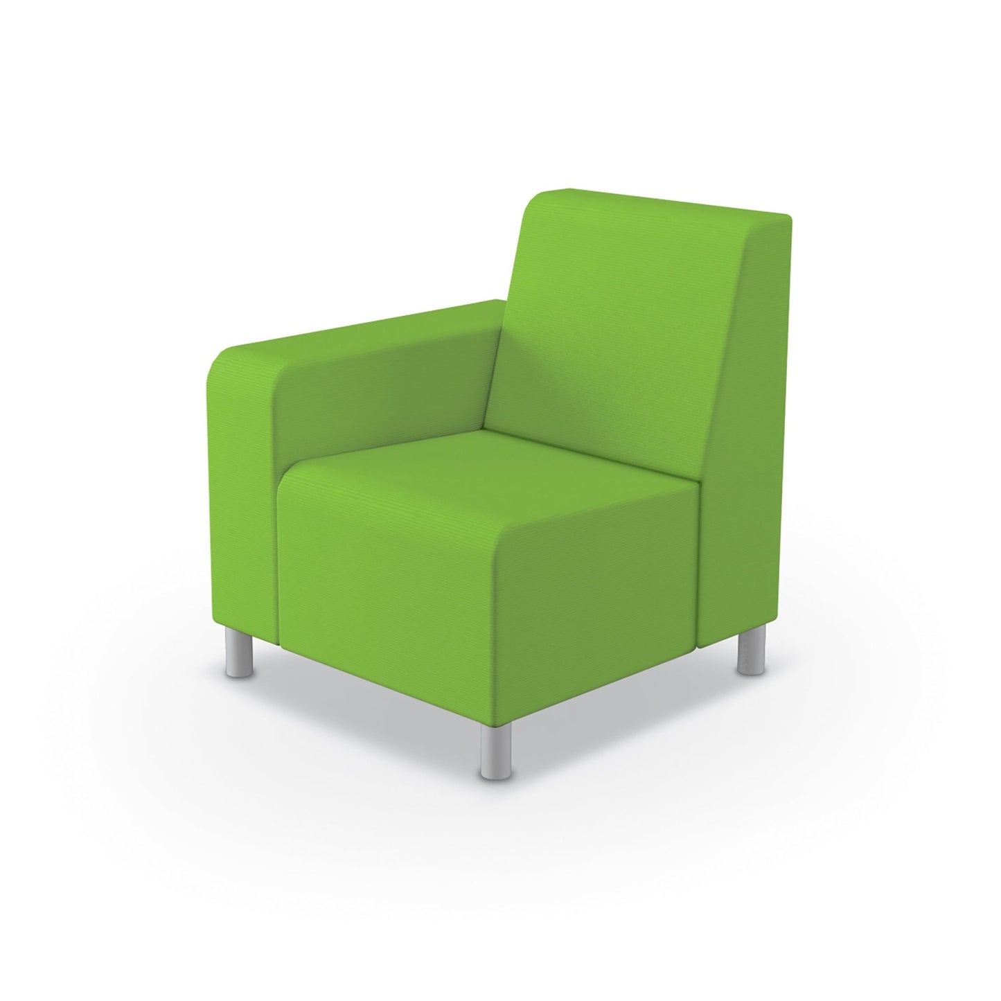 Mooreco Phoeby Outdoor Soft Seating - Lounge Right Arm - 18" Seat Height (PBA0R1L) - SchoolOutlet