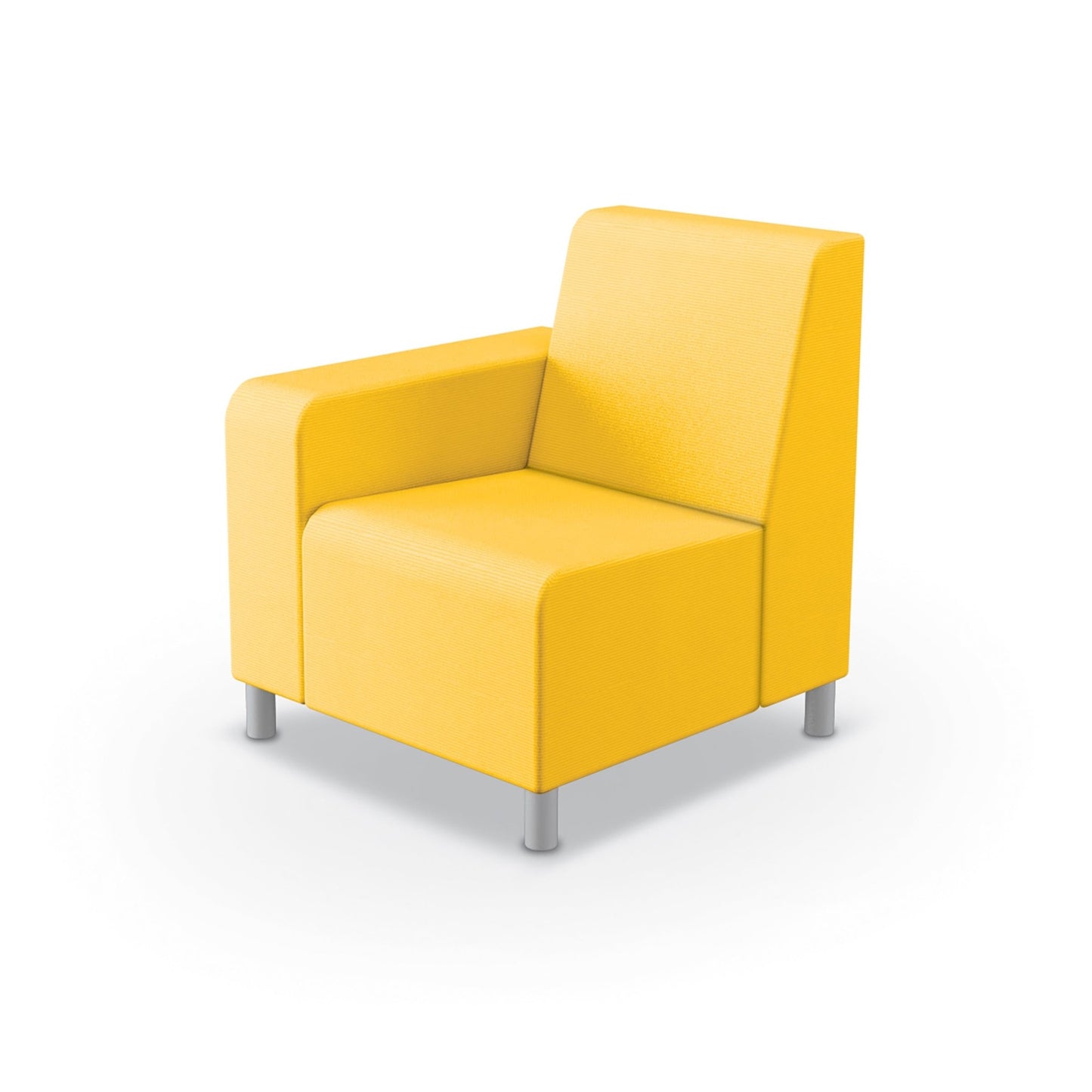 Mooreco Phoeby Outdoor Soft Seating - Lounge Right Arm - 18" Seat Height (PBA0R1L) - SchoolOutlet