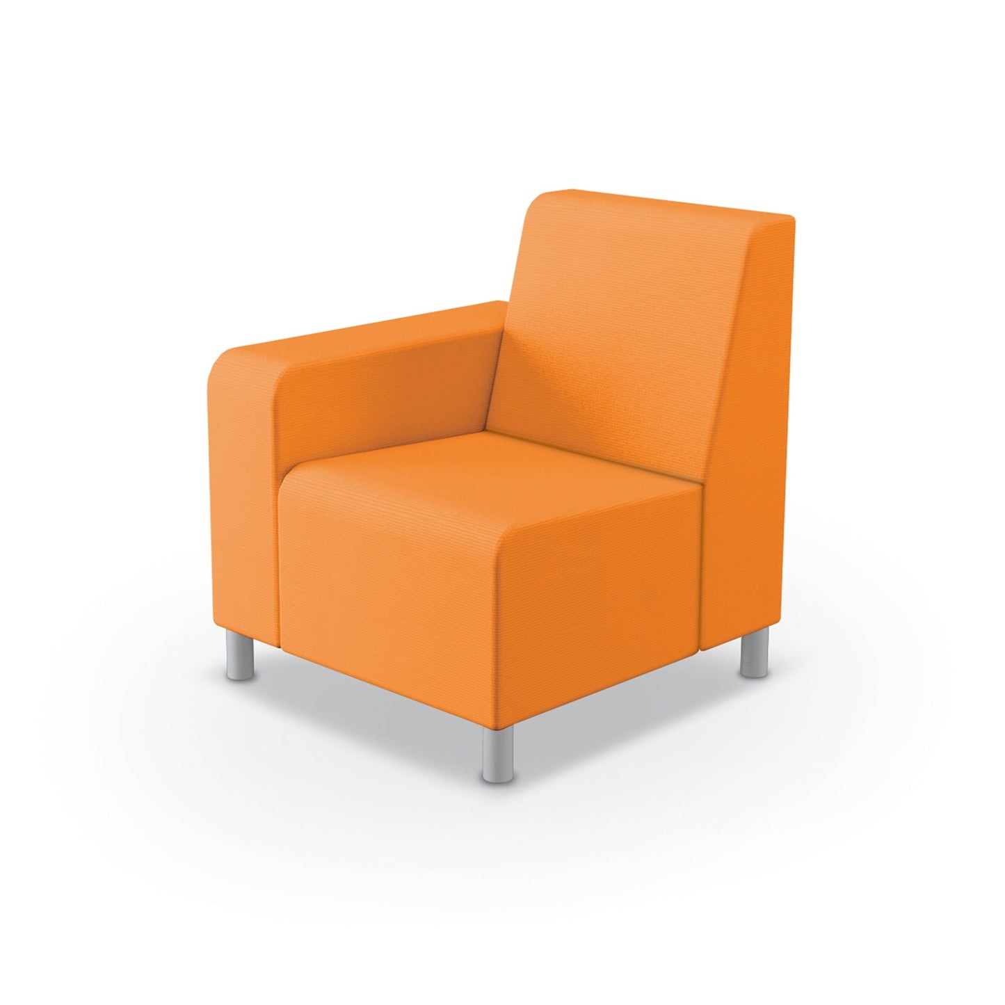 Mooreco Phoeby Outdoor Soft Seating - Lounge Right Arm - 18" Seat Height (PBA0R1L) - SchoolOutlet