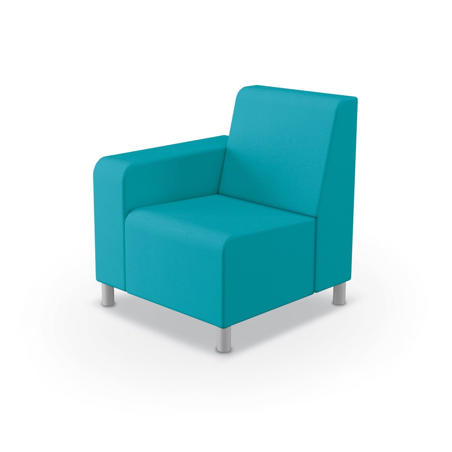 Mooreco Phoeby Outdoor Soft Seating - Lounge Right Arm - 18" Seat Height (PBA0R1L) - SchoolOutlet