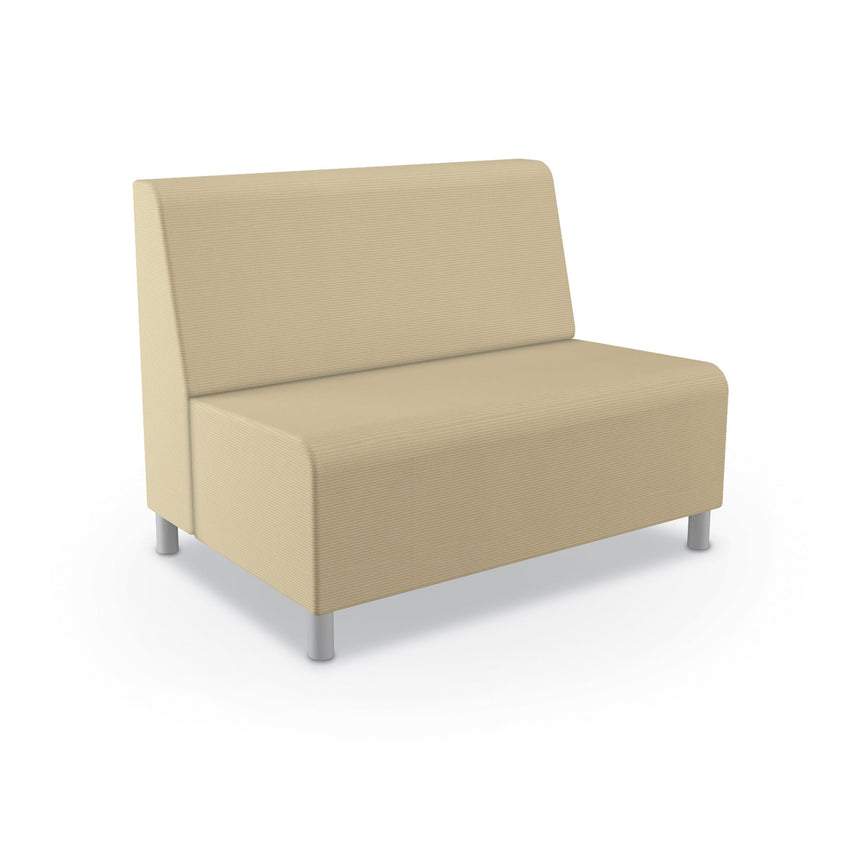 Mooreco Phoeby Outdoor Soft Seating - Loveseat ArmsLess - 18" Seat Height (PBA1N1L) - SchoolOutlet