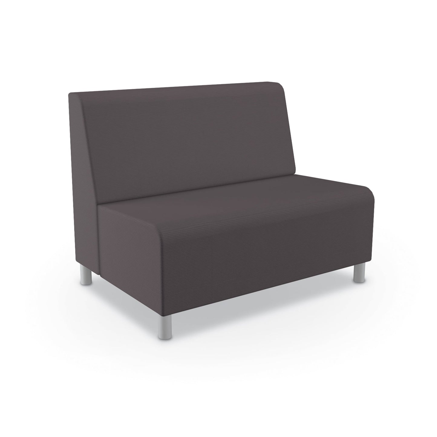 Mooreco Phoeby Outdoor Soft Seating - Loveseat ArmsLess - 18" Seat Height (PBA1N1L) - SchoolOutlet