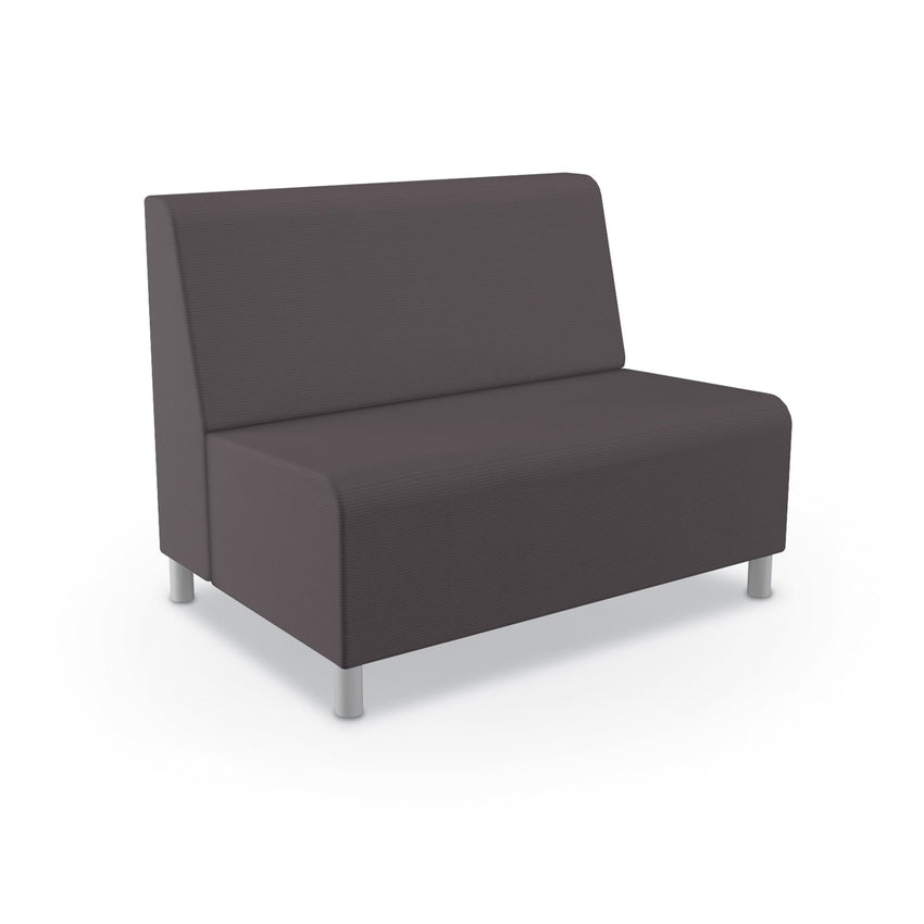 Mooreco Phoeby Outdoor Soft Seating - Loveseat ArmsLess - 18" Seat Height (PBA1N1L) - SchoolOutlet