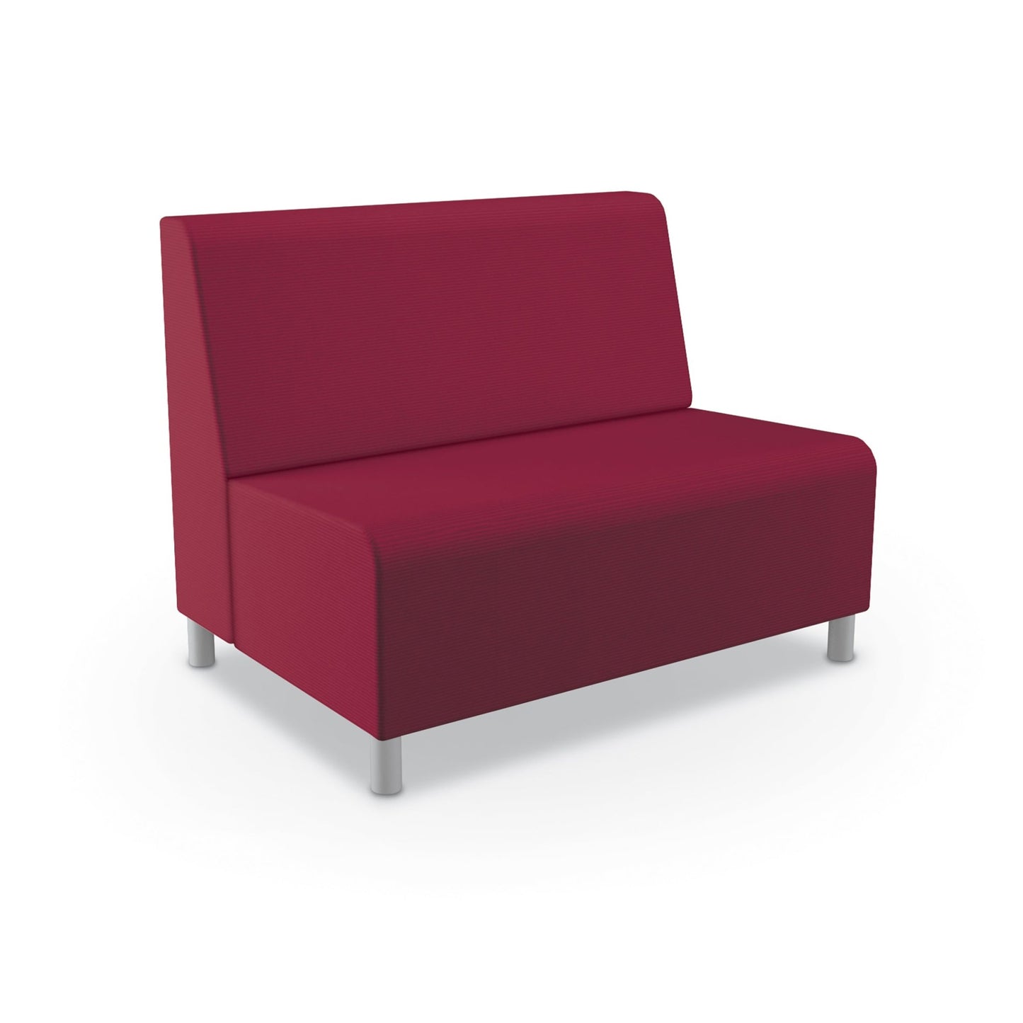 Mooreco Phoeby Outdoor Soft Seating - Loveseat ArmsLess - 18" Seat Height (PBA1N1L) - SchoolOutlet