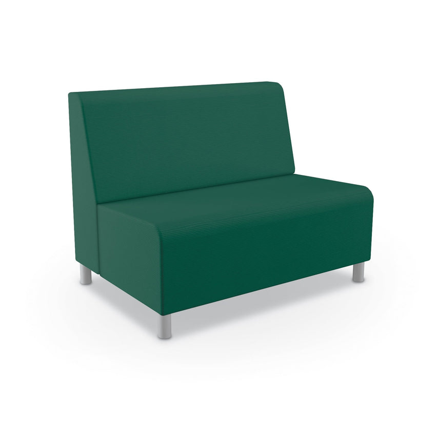 Mooreco Phoeby Outdoor Soft Seating - Loveseat ArmsLess - 18" Seat Height (PBA1N1L) - SchoolOutlet