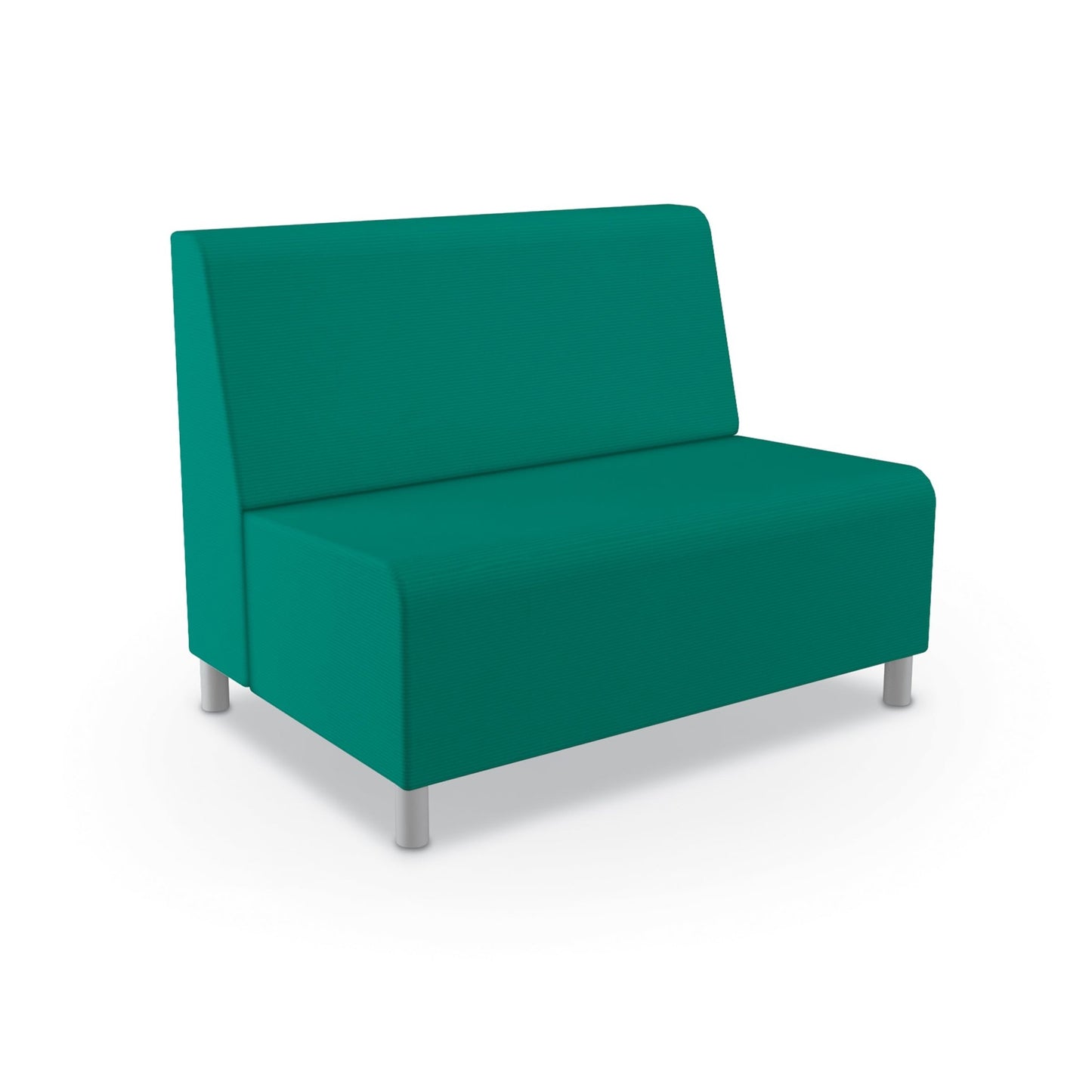 Mooreco Phoeby Outdoor Soft Seating - Loveseat ArmsLess - 18" Seat Height (PBA1N1L) - SchoolOutlet