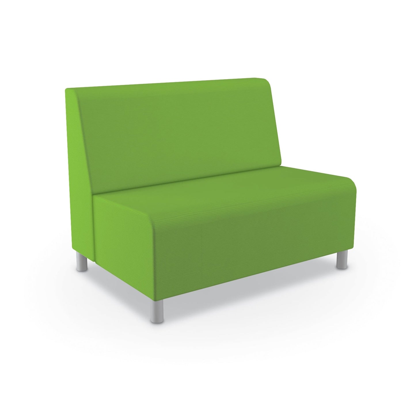 Mooreco Phoeby Outdoor Soft Seating - Loveseat ArmsLess - 18" Seat Height (PBA1N1L) - SchoolOutlet