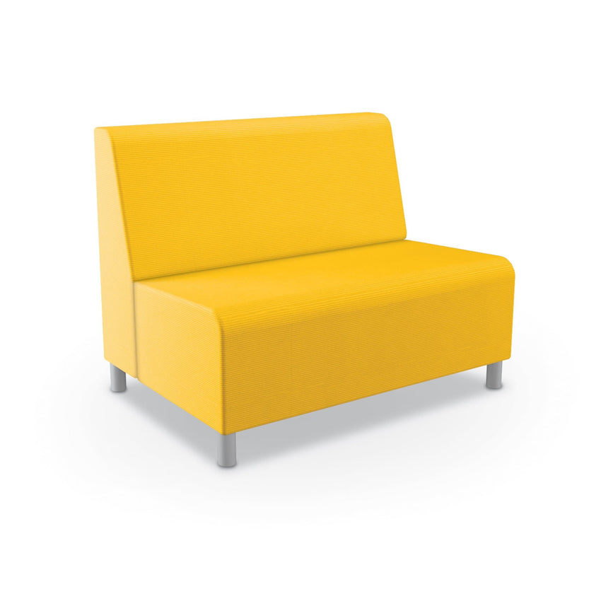 Mooreco Phoeby Outdoor Soft Seating - Loveseat ArmsLess - 18" Seat Height (PBA1N1L) - SchoolOutlet