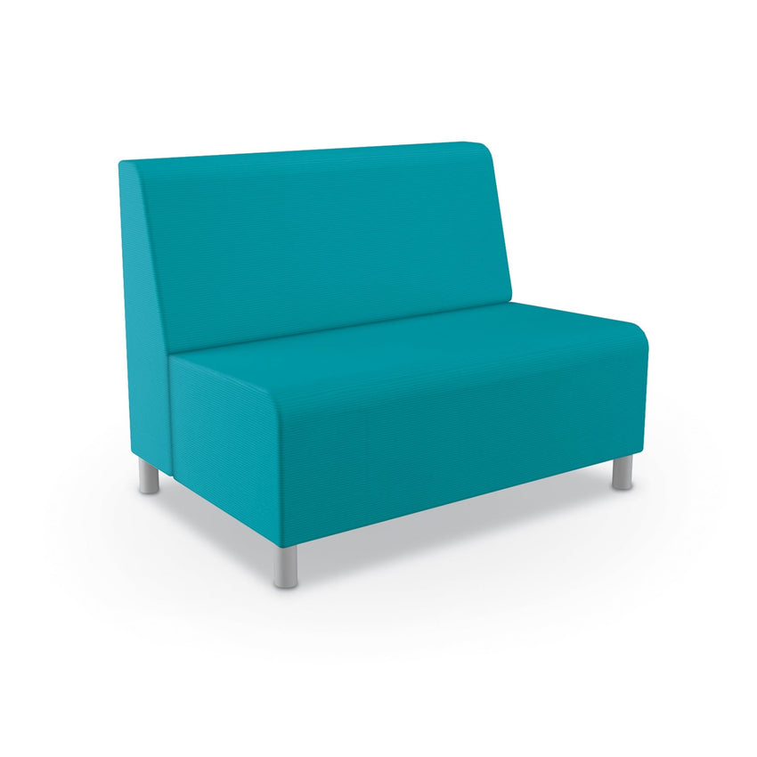 Mooreco Phoeby Outdoor Soft Seating - Loveseat ArmsLess - 18" Seat Height (PBA1N1L) - SchoolOutlet