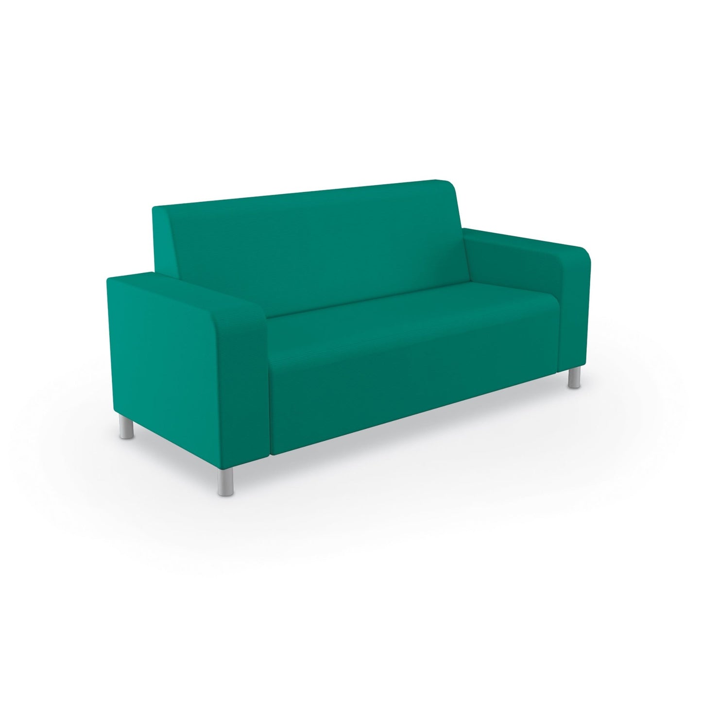 Mooreco Phoeby Outdoor Soft Seating - Sofa Both Arms - 18" Seat Height (PBA2B1L) - SchoolOutlet