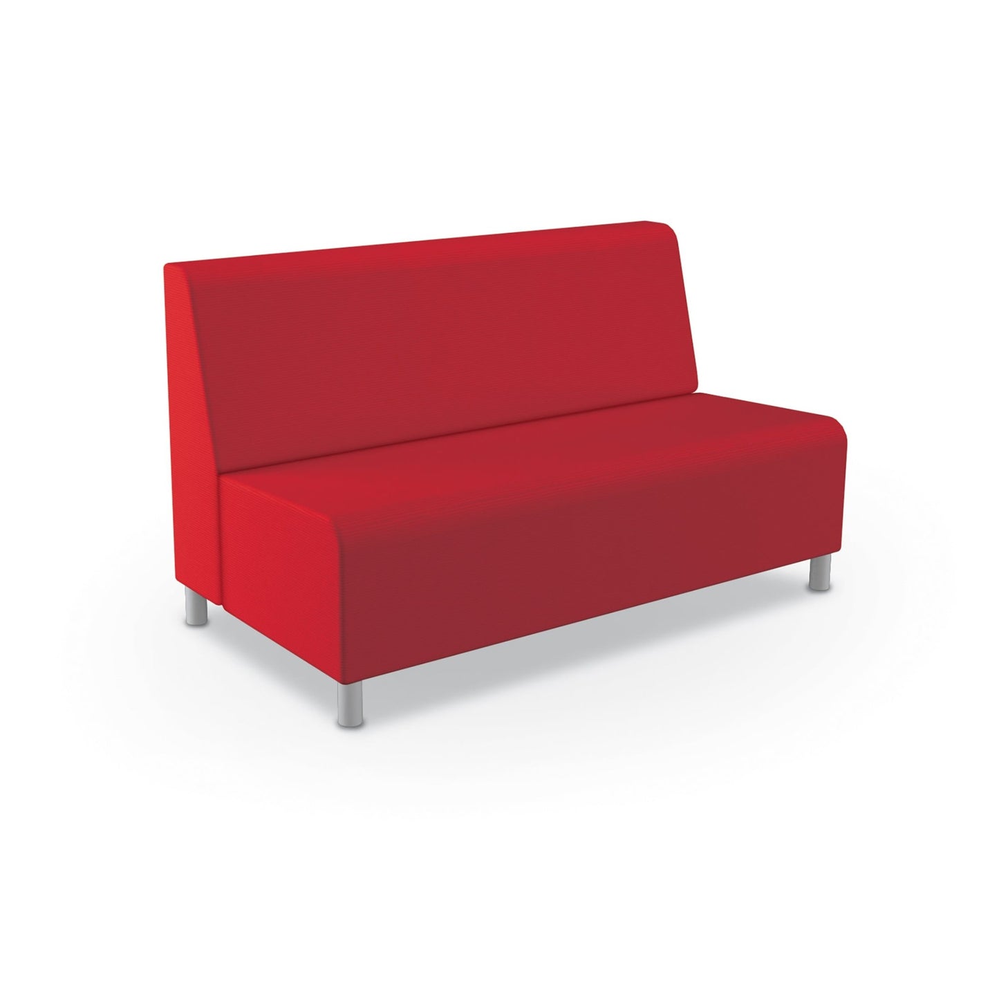 Mooreco Phoeby Outdoor Soft Seating - Sofa No Arms - 18" Seat Height (PBA2N1L) - SchoolOutlet