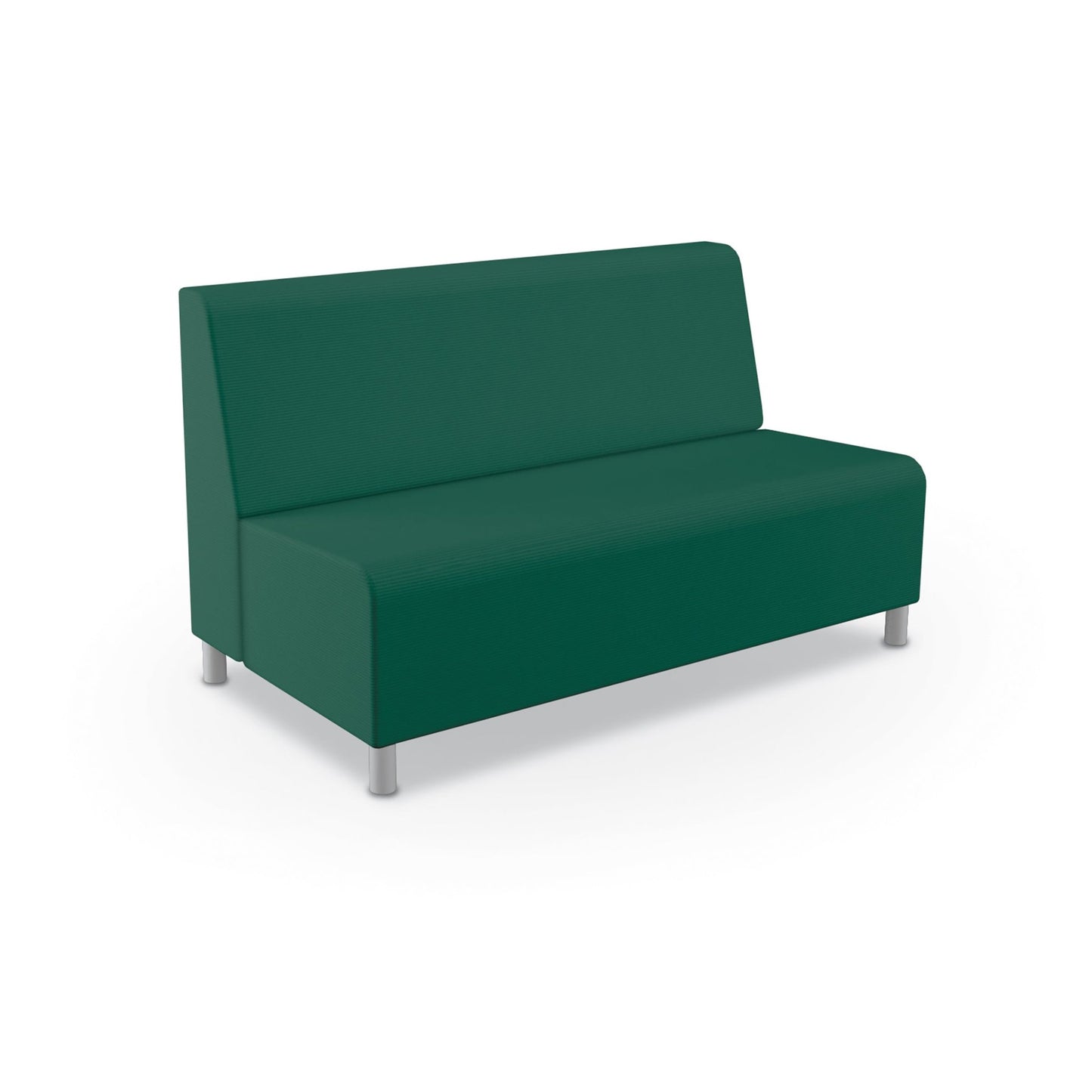 Mooreco Phoeby Outdoor Soft Seating - Sofa No Arms - 18" Seat Height (PBA2N1L) - SchoolOutlet