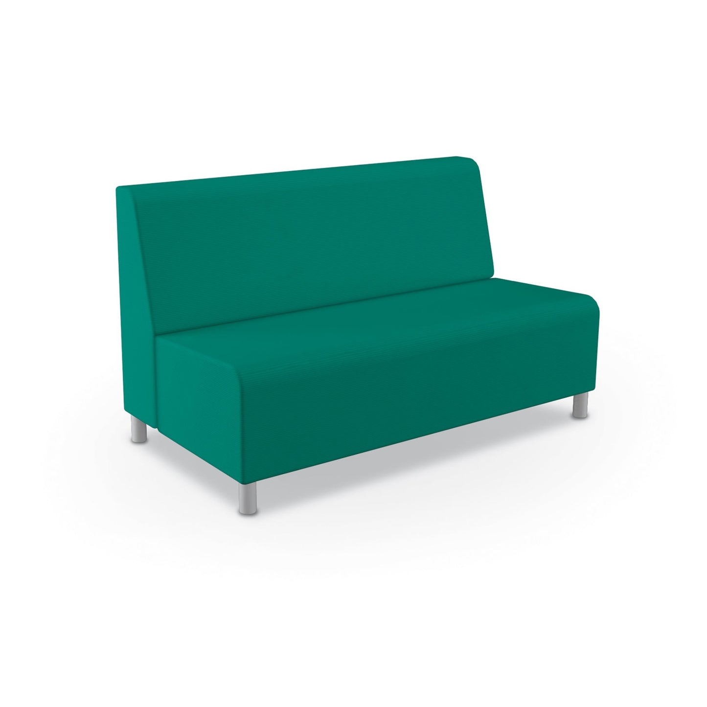 Mooreco Phoeby Outdoor Soft Seating - Sofa No Arms - 18" Seat Height (PBA2N1L) - SchoolOutlet