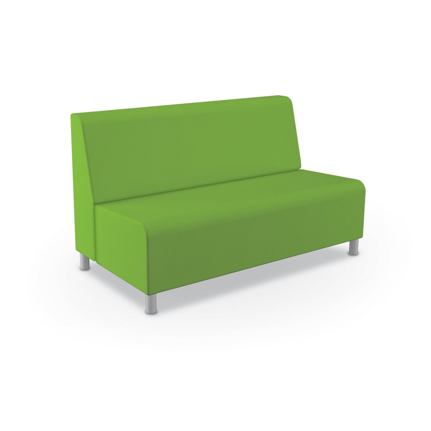 Mooreco Phoeby Outdoor Soft Seating - Sofa No Arms - 18" Seat Height (PBA2N1L) - SchoolOutlet