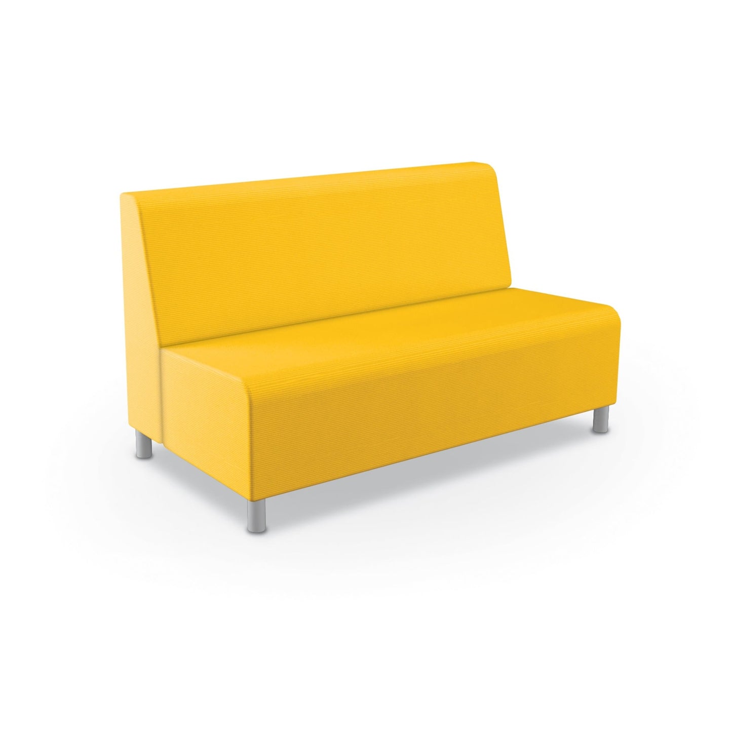 Mooreco Phoeby Outdoor Soft Seating - Sofa No Arms - 18" Seat Height (PBA2N1L) - SchoolOutlet