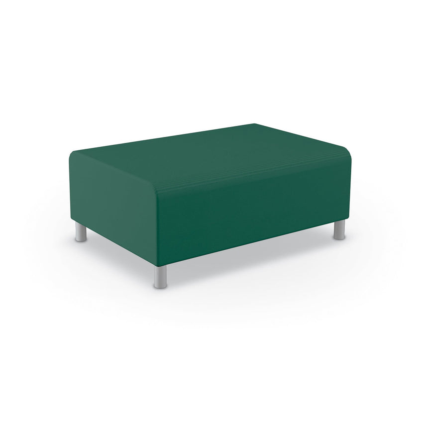 Mooreco Phoeby Outdoor Soft Seating - Large Ottoman - 18" Seat Height (PBA9N1L) - SchoolOutlet