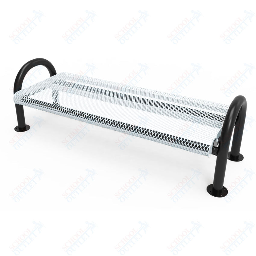 MyTcoat - Outdoor Bench without Back - Surface Mount 4' L (MYT - BMD04 - 60) - SchoolOutlet