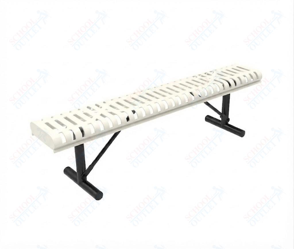 MyTcoat - Rolled Edges Outdoor Portable Bench without Back 6' L (MYT-BRE06-21) - SchoolOutlet