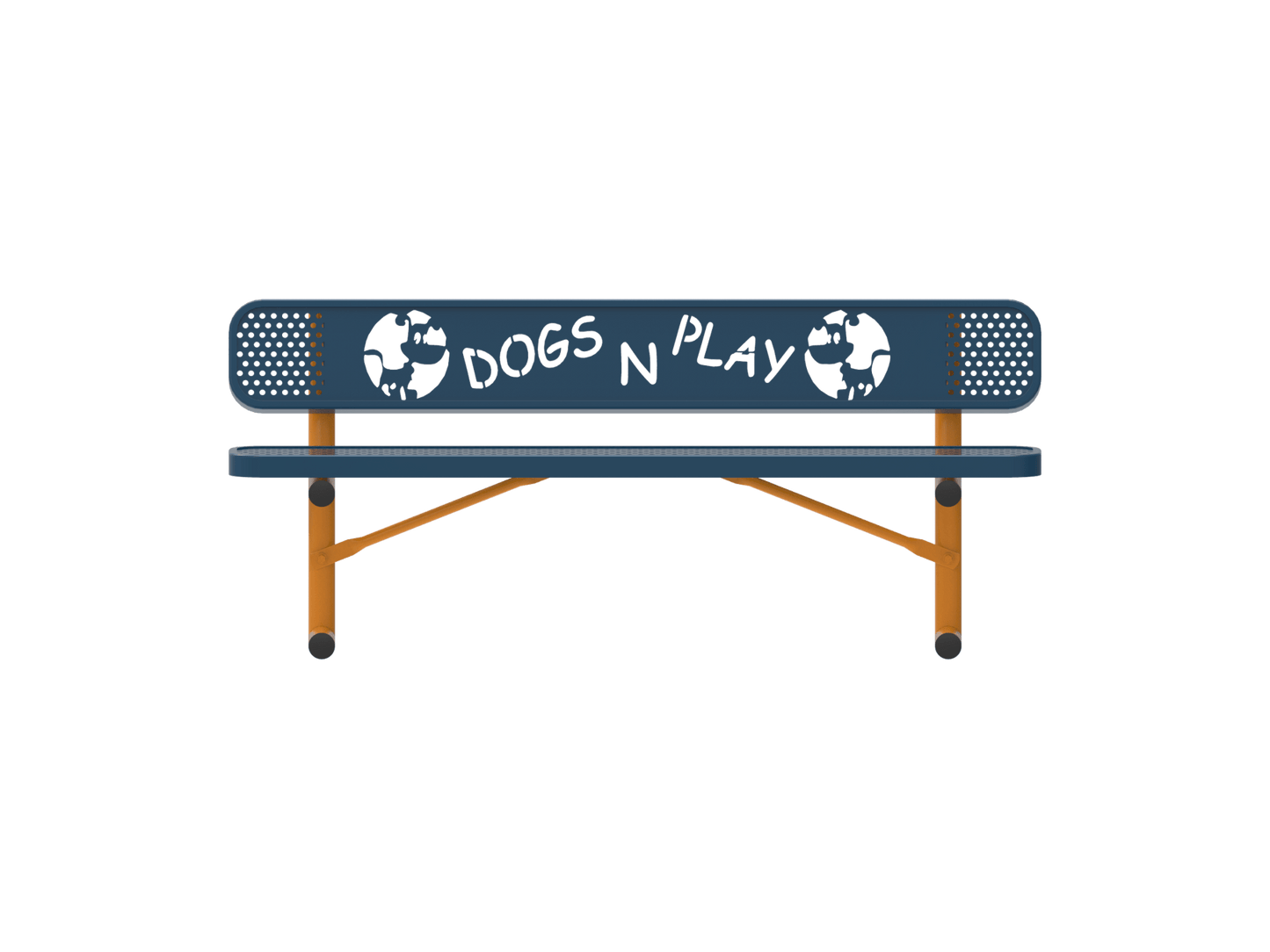 MyTcoat - Dog Themed Bench (MYT-DOG11) - SchoolOutlet