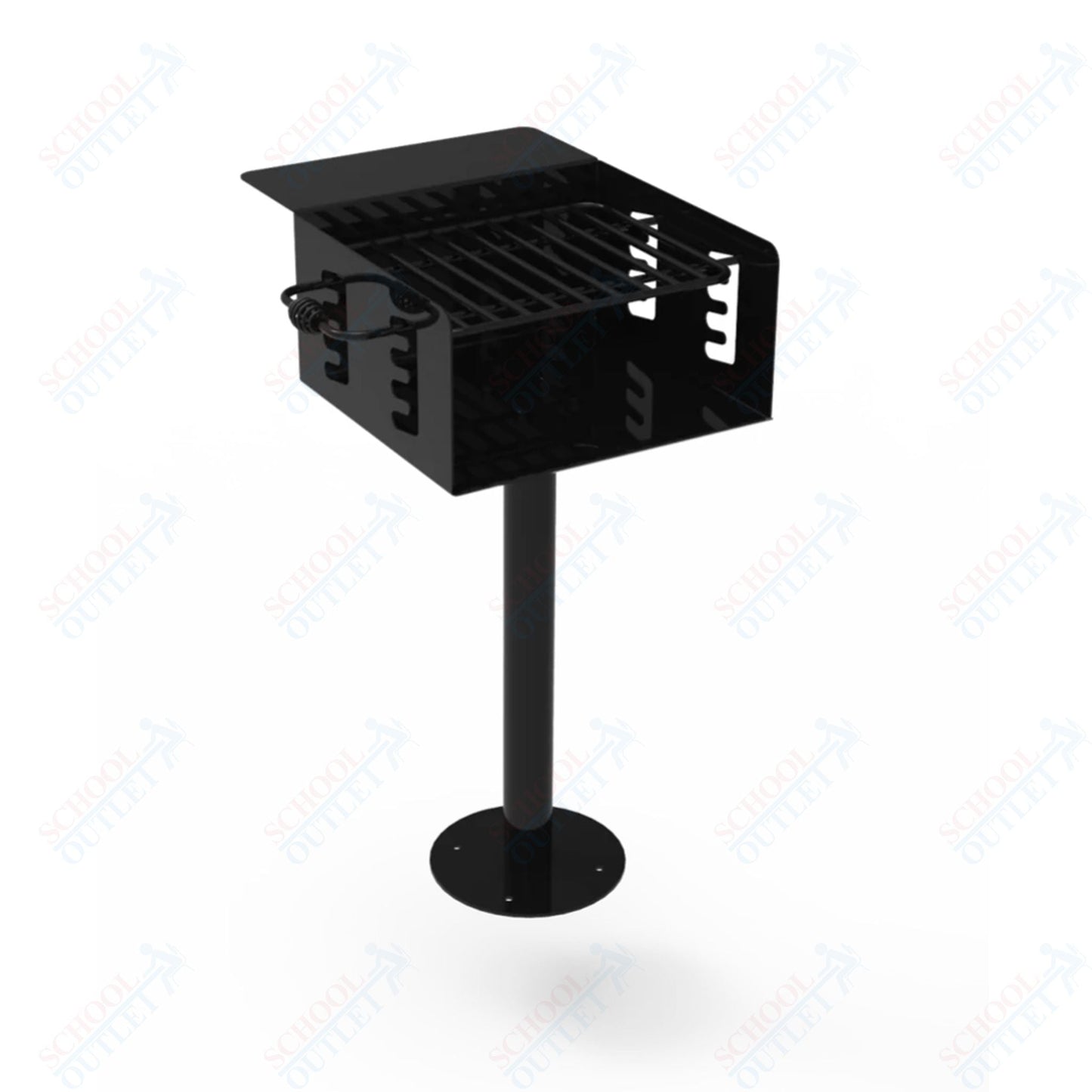 MyTcoat - Outdoor Camp Grill - Surface Mount 26” W x 28” L x 40.5” H (MYT - GSQ24 - 46) - SchoolOutlet