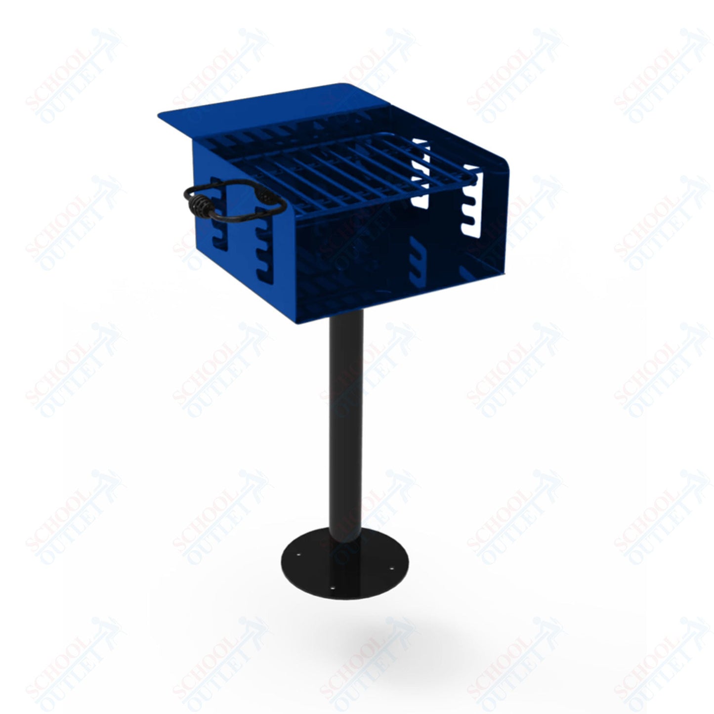 MyTcoat - Outdoor Camp Grill - Surface Mount 26” W x 28” L x 40.5” H (MYT - GSQ24 - 46) - SchoolOutlet