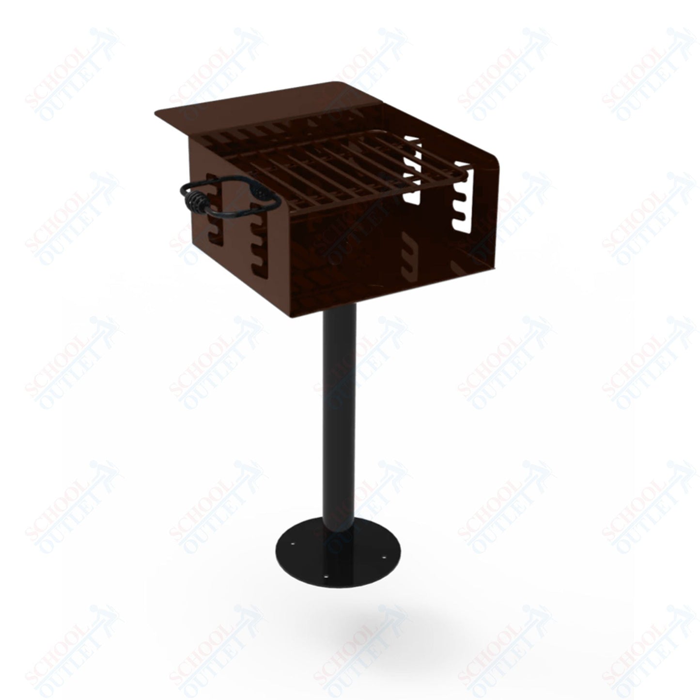MyTcoat - Outdoor Camp Grill - Surface Mount 26” W x 28” L x 40.5” H (MYT - GSQ24 - 46) - SchoolOutlet