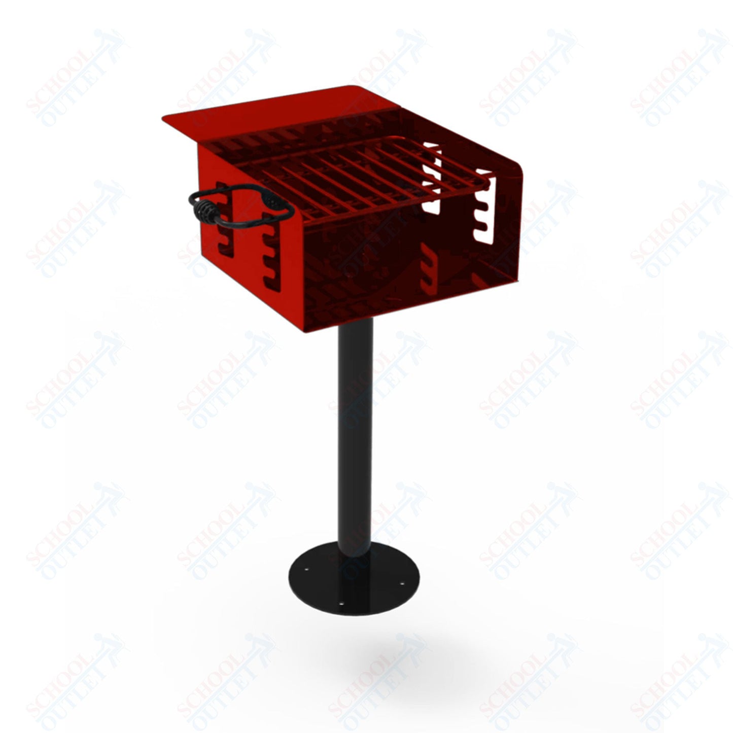 MyTcoat - Outdoor Camp Grill - Surface Mount 26” W x 28” L x 40.5” H (MYT - GSQ24 - 46) - SchoolOutlet