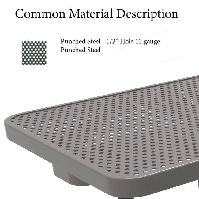 MyTcoat MYT-TOT46-012 46″ Octagon Portable Picnic Table with 2 Seat and ADA Accessible (77"W x 62"D x 30"H) - SchoolOutlet