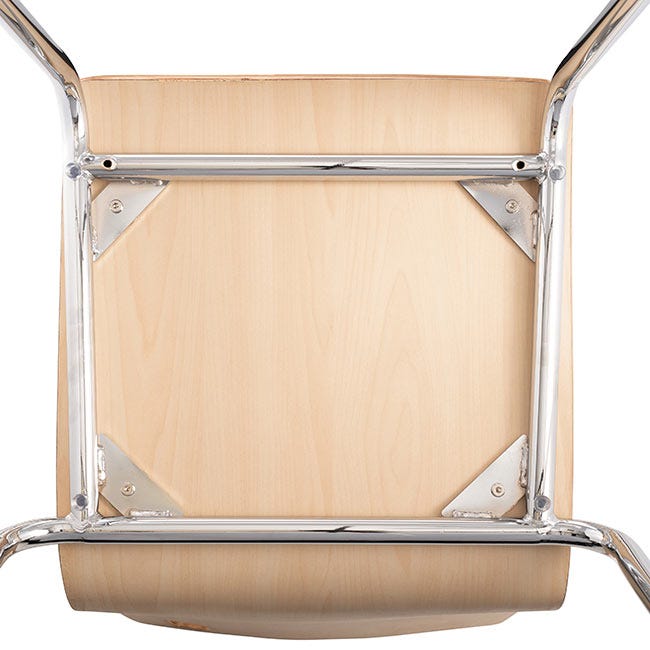 NPS Sleek 24" Cafe Stool Bushwick Bentwood (NPS - BCMXX) - SchoolOutlet