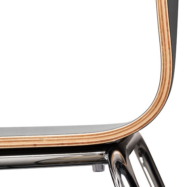 NPS Sleek 24" Cafe Stool Bushwick Bentwood (NPS - BCMXX) - SchoolOutlet