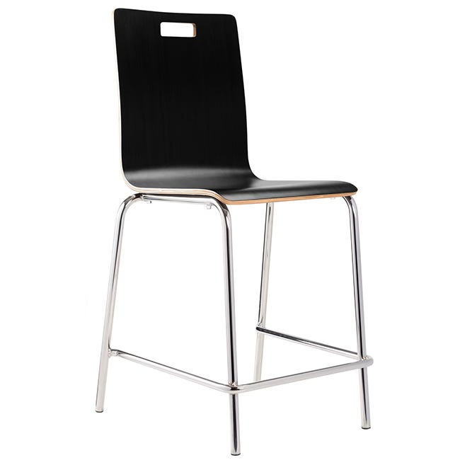 NPS Sleek 24" Cafe Stool Bushwick Bentwood (NPS - BCMXX) - SchoolOutlet