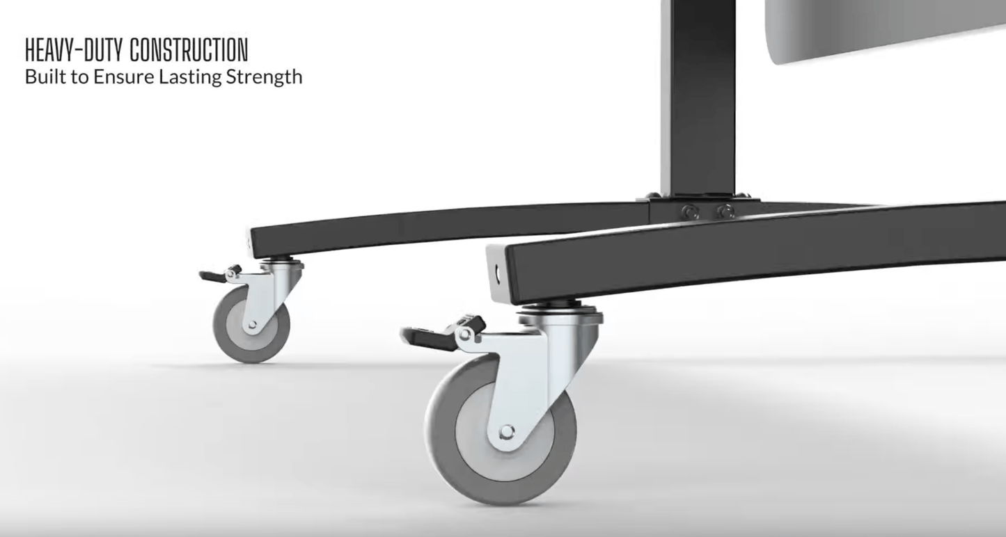 NPS Mobile Flipper Table - Space - Saving, Durable & Easy Mobility 30"W x 48"L x 42"H (NPS - MFT10 - 30483) - SchoolOutlet